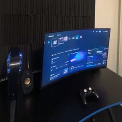 Full Gaming Setup Bundle – PS5, Monitor, Desk, Chair + Bonus Headset