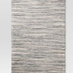 7ft X 10ft Woven Rug - Threshold™ Indigo Rug Carpet
