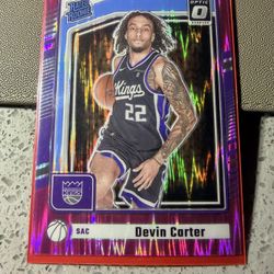 Devin Carter Rookie Pink Optic Holo #210