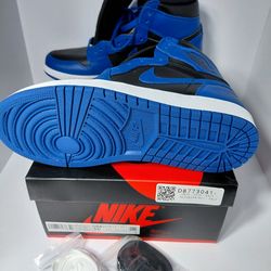 Air Jordan 1 Retro High OG Dark Marina Blue/Black White. Mens Size 10. With Box. Brand New.