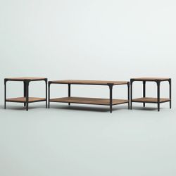 3-Piece Living Room Table Set