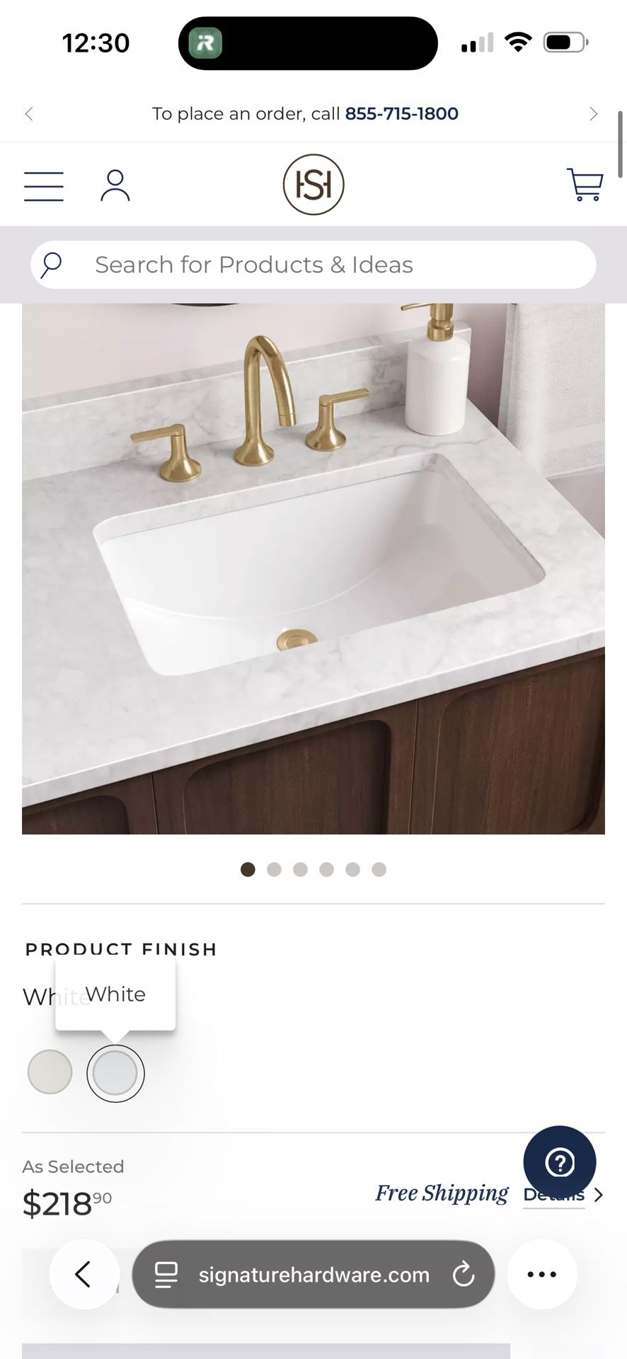 21" Myers Rectangular Porcelain Undermount Bathroom Sink - White