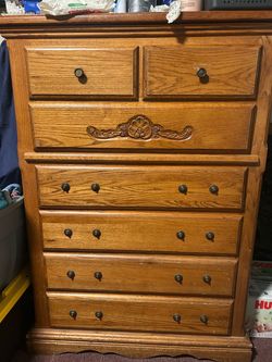 Wooden drawers