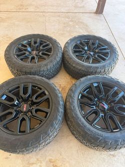 20 inch gmc sierra wheels and tires