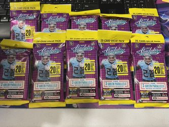 2021 Absolute Football Cello Packs