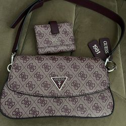 Guess Purse With Wallet 