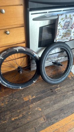 New school 20”Bmx bike wheel set $40 obo