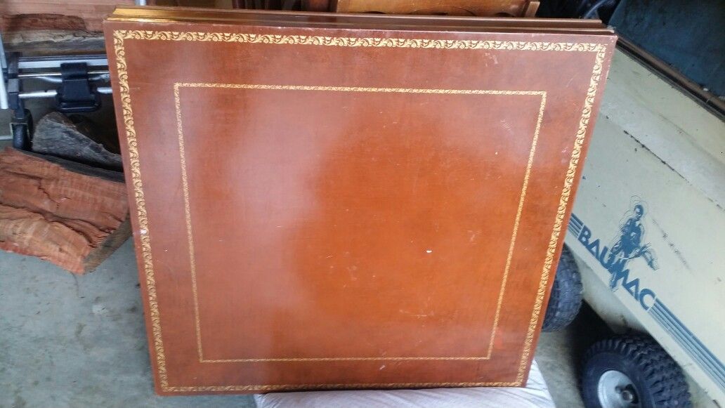 Ferguson Antique Card Table and Folding Chairs