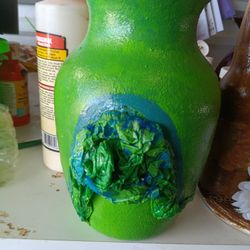 Hand painted Vase