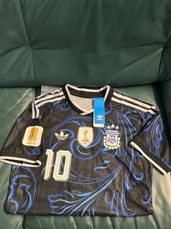 Lionel Messi Adidas World Cup Jersey