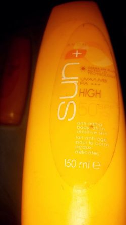 Avon Sun+ Anti aging cream