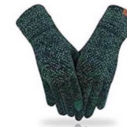 Brandnew (Onesize)Winter Gloves for Women Cold Weather,Warm Touch Screen Gloves Chenille,Elastic Cuff Thermal Gloves 