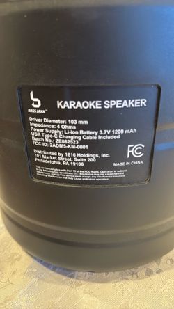 Karaoke machine