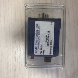 R-K Electronics Universal Timer TUB-24V-2B 
