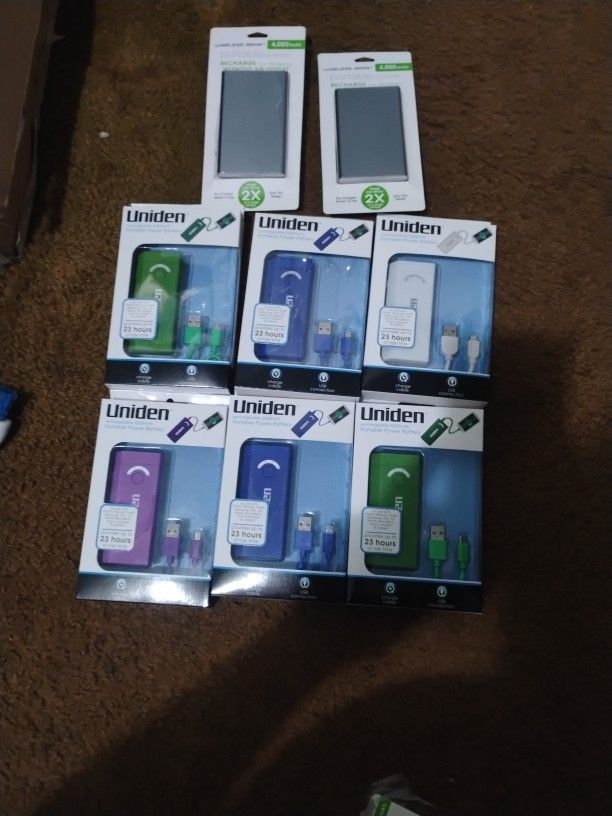 I Got Eight Battery Packs For 60 Bucks Or $10 A Piece Brand New 22 Hours Of Power Time