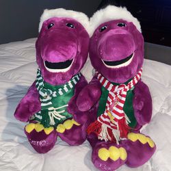 Large Barney Plush