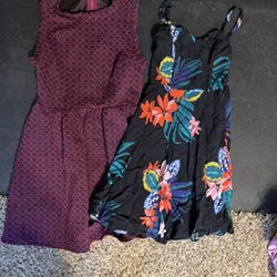 Lot Of 2 Small Dresses