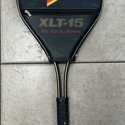 Dunlop XLT-15 Tennis Racquet 4 3/8 L Grip with cover