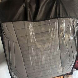 LINGVIDO GRAY LEATHER CAR SEAT SET