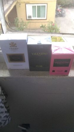 MALE AND FEMALLE COLOGNES 50$  each VALENTINO CREED