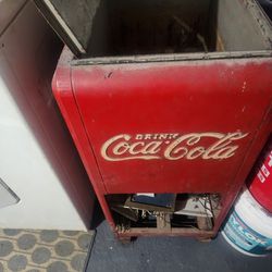 Old Non Working Coke Cooler