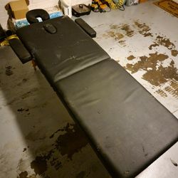 Worn Massage Table - In House Setup