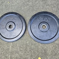 VTX 25lb Bumper Plates 