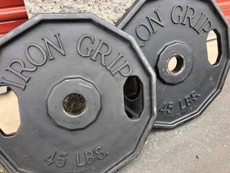 iron grip weights gym exercise equipment for Sale in Simi Valley