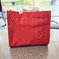 Valentino Punch Shopping Bag Shopper Bag Red