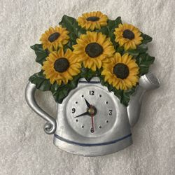 Beautiful Sunflower Clock