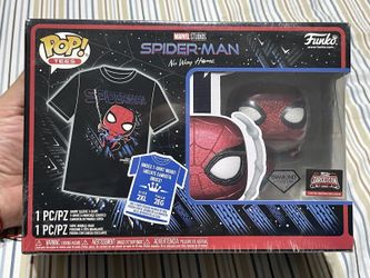 Spiderman No Way Home Pop And Tee Size 2xl shirt Diamond excl