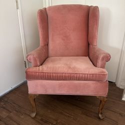 Pink Arm Chair