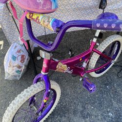Girls bike With Helmet 