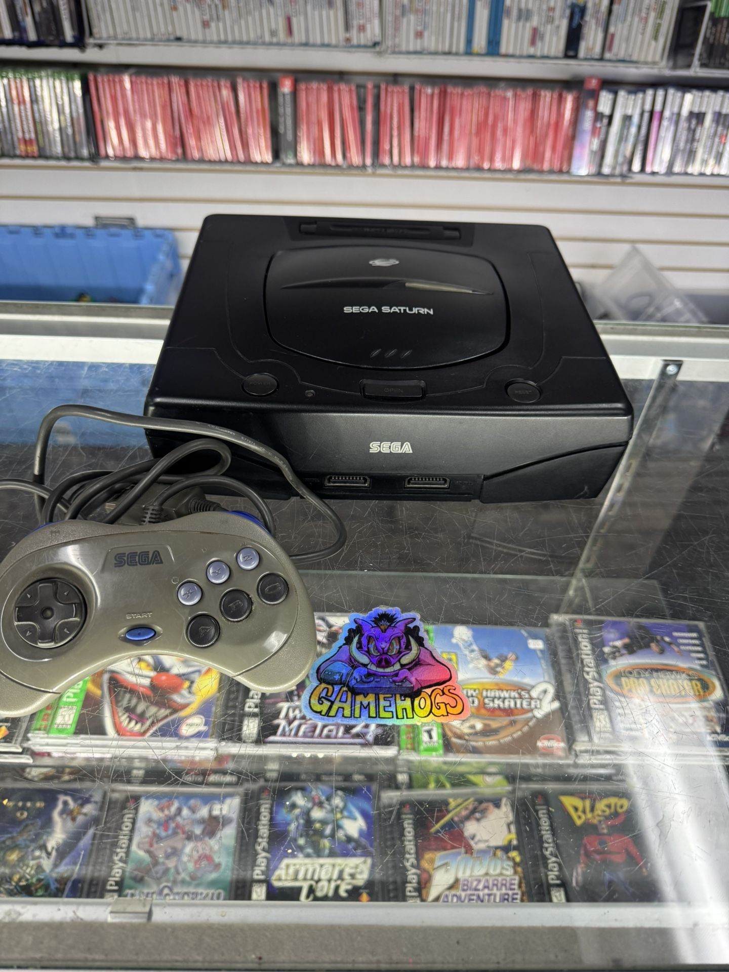 Sega Saturn Complete $200 Gamehogs 11am-7pm