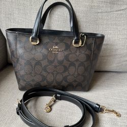 Coach Satchel Bag Authentic Leather Coach