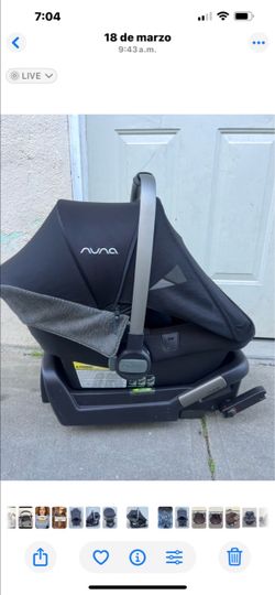 Nuna Infant Car Seat with Base