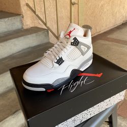 Jordan 4 White Cement 2025