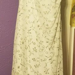 Sparkling white dress