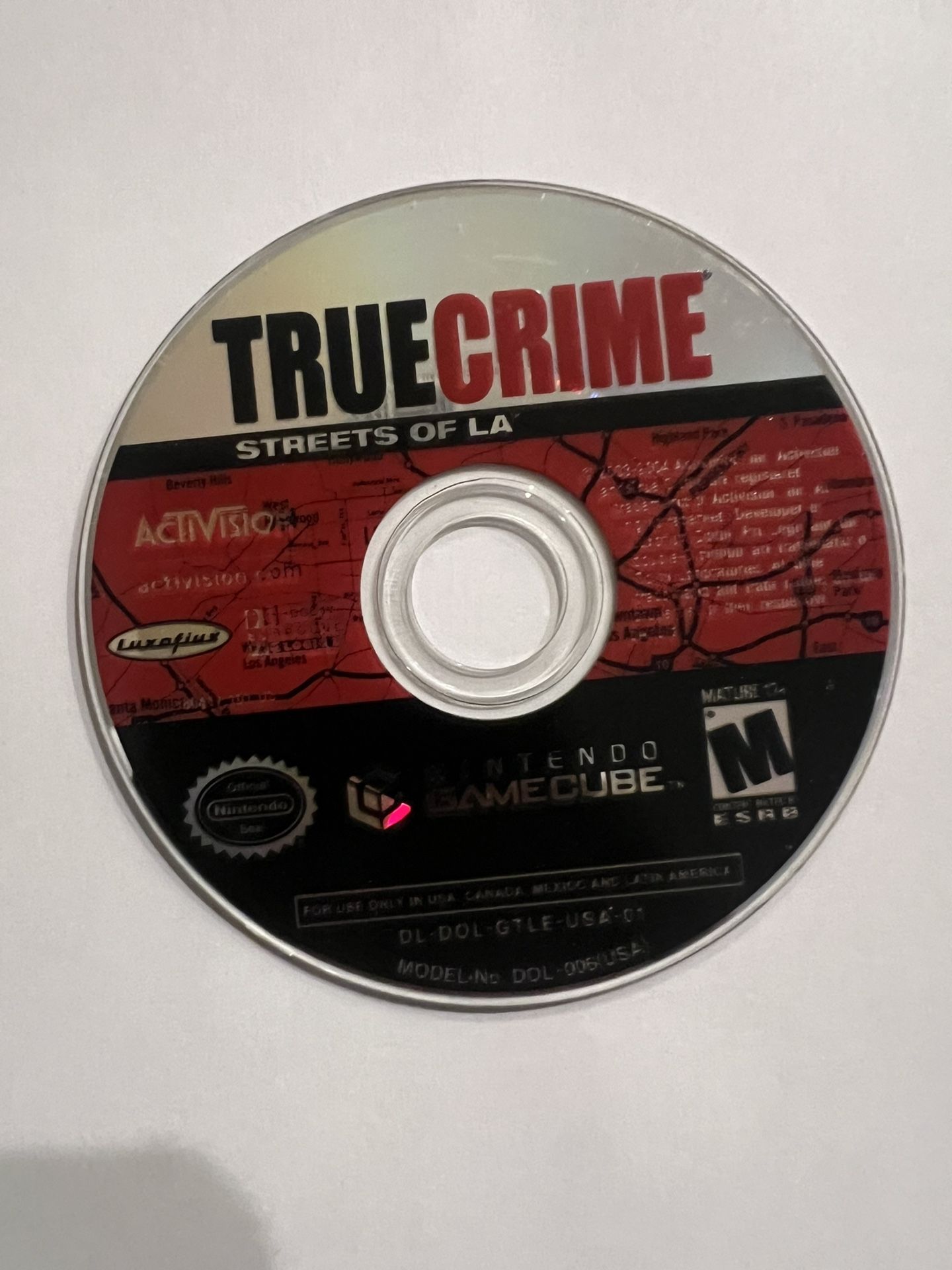 True Crimes Streets Of LA GameCube