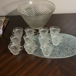 Pure Crystal Punch Bowl Sit 