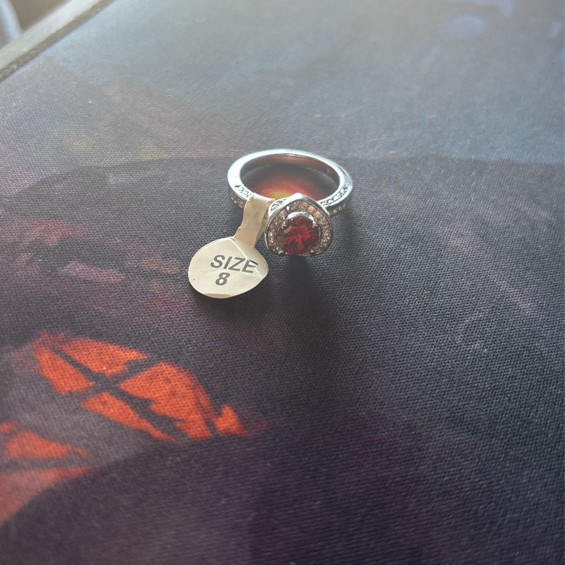 Red Ring Size 8