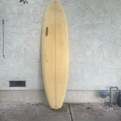 Vintage JK Surfboards 7’6” 5-Fin Convertible Funboard