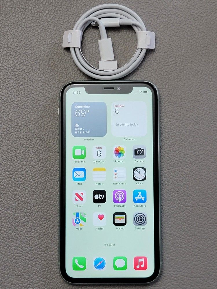 IPHONE 11 128GB UNLOCK ANY CARRIER IN GREAT Condition 100% BATTERY 🔋 LIFE