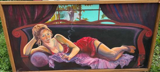 "midnight velvet" painting original fine art. Large scale buyer must p/u locally*