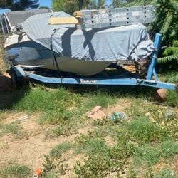 Boat And Trailer