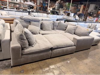 Sereen 6-Piece Fabric Sectional Sofa