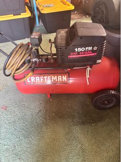 Craftsman 15-Gallon Air Compressor (150 PSI - Works Great)
