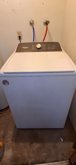 Whirlpool washer and dryer