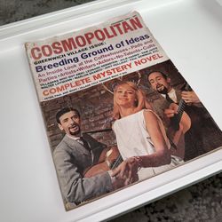 VINTAGE COSMOPOLITAN MAGAZINE DECEMBER 1963 GREENWICH VILLAGE ISSUE 35¢ ORIGINAL