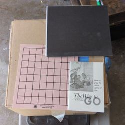 Simplified Game Of Go Board Game Set With Instructions 